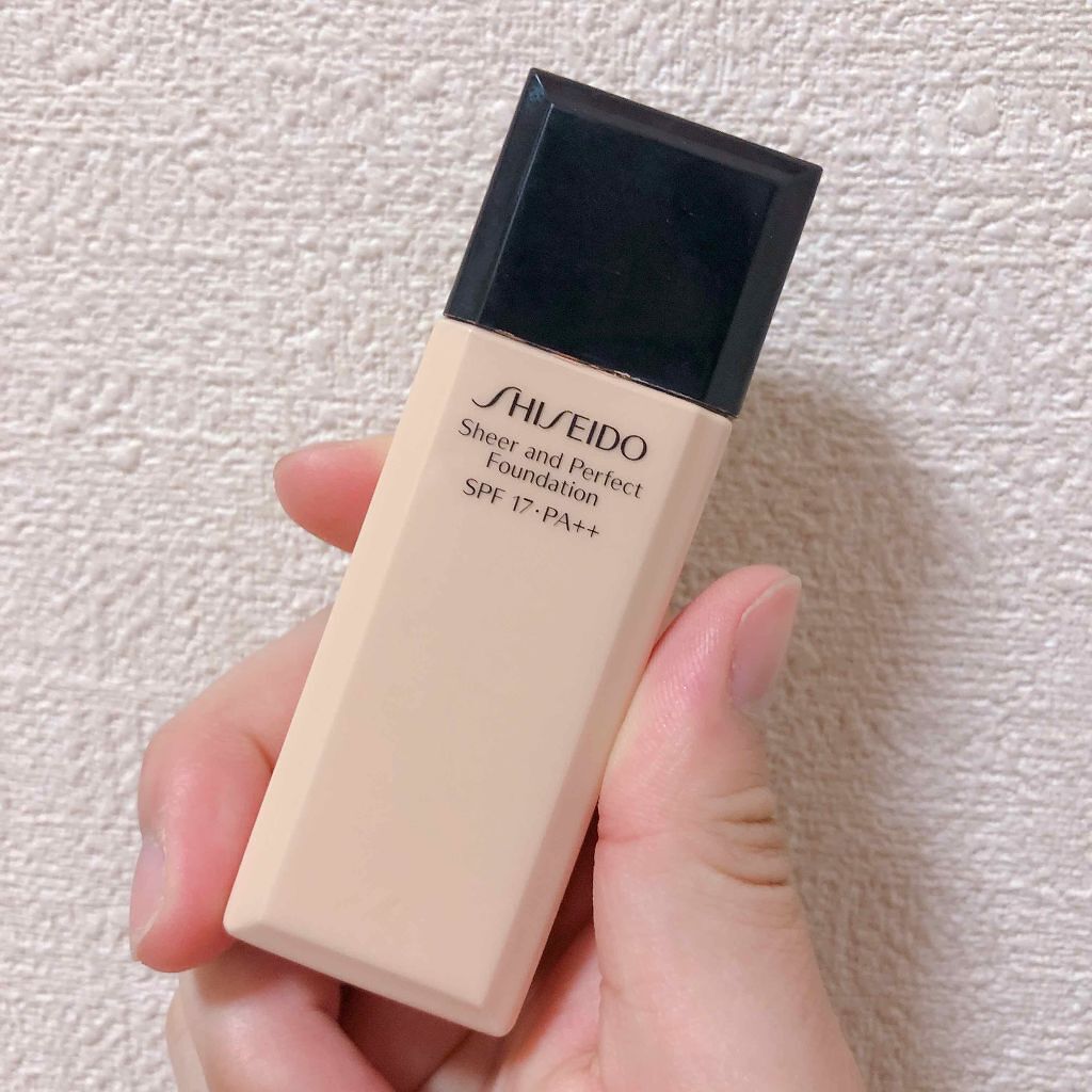 シアーアンドパーフェクトファンデーション SHISEIDO