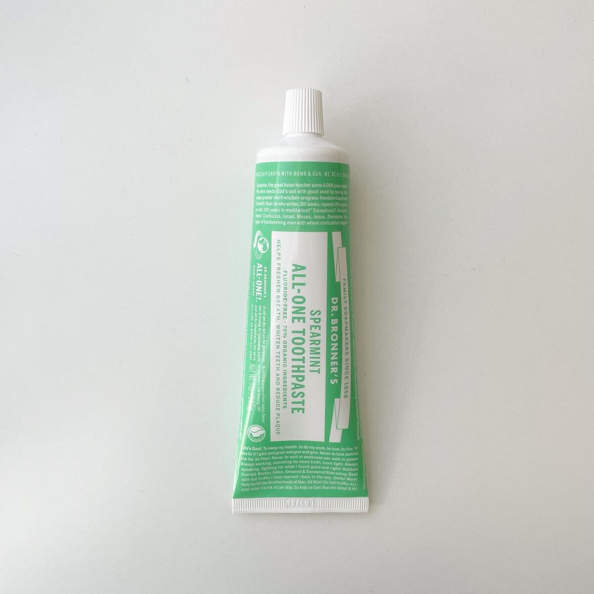 トゥースペースト SP（スペアミント）/ドクターブロナー/歯磨き粉を使ったクチコミ（3枚目）