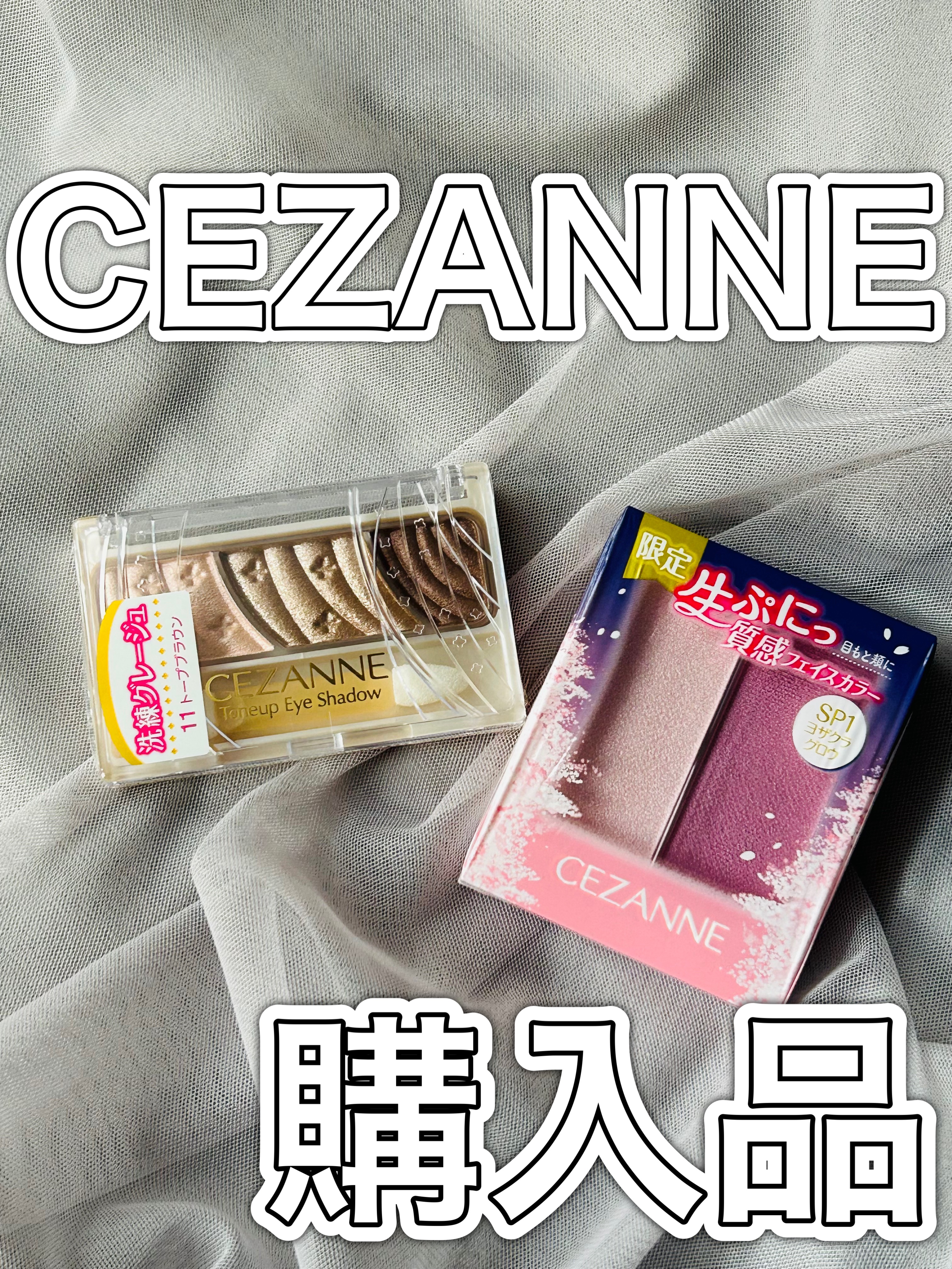 トーンアップアイシャドウ/CEZANNE/アイシャドウパレットを使ったクチコミ（1枚目）