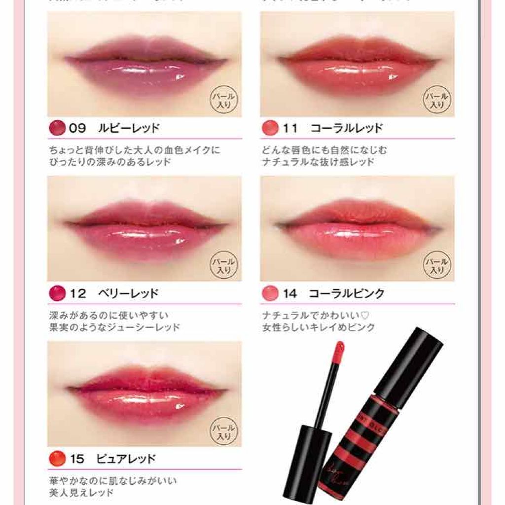 ティントグロス/ボンボン/リップグロスを使ったクチコミ(3枚目)