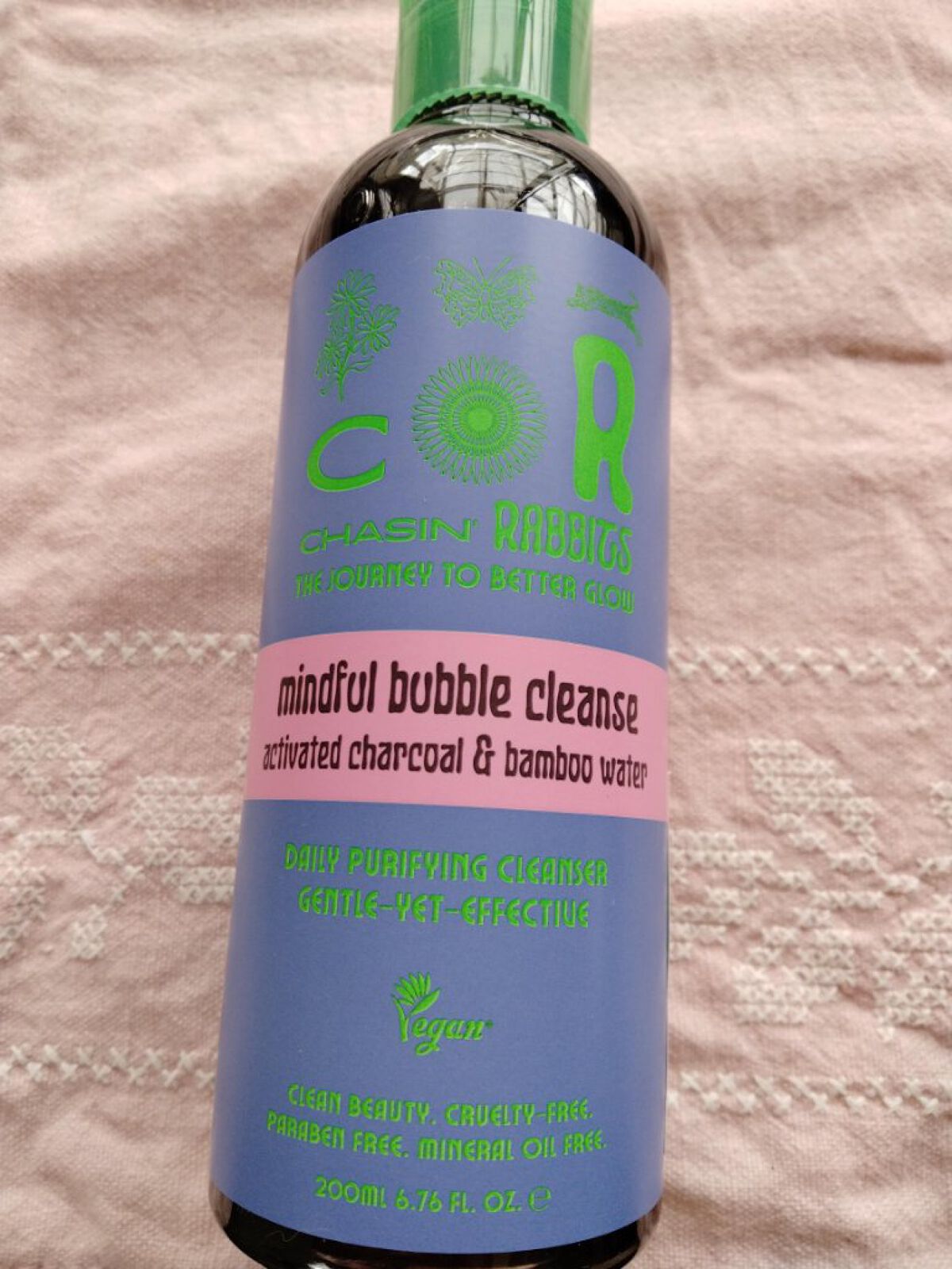 Mindful Bubble Cleanse/CHASIN'RABBITS/その他洗顔料を使ったクチコミ（2枚目）