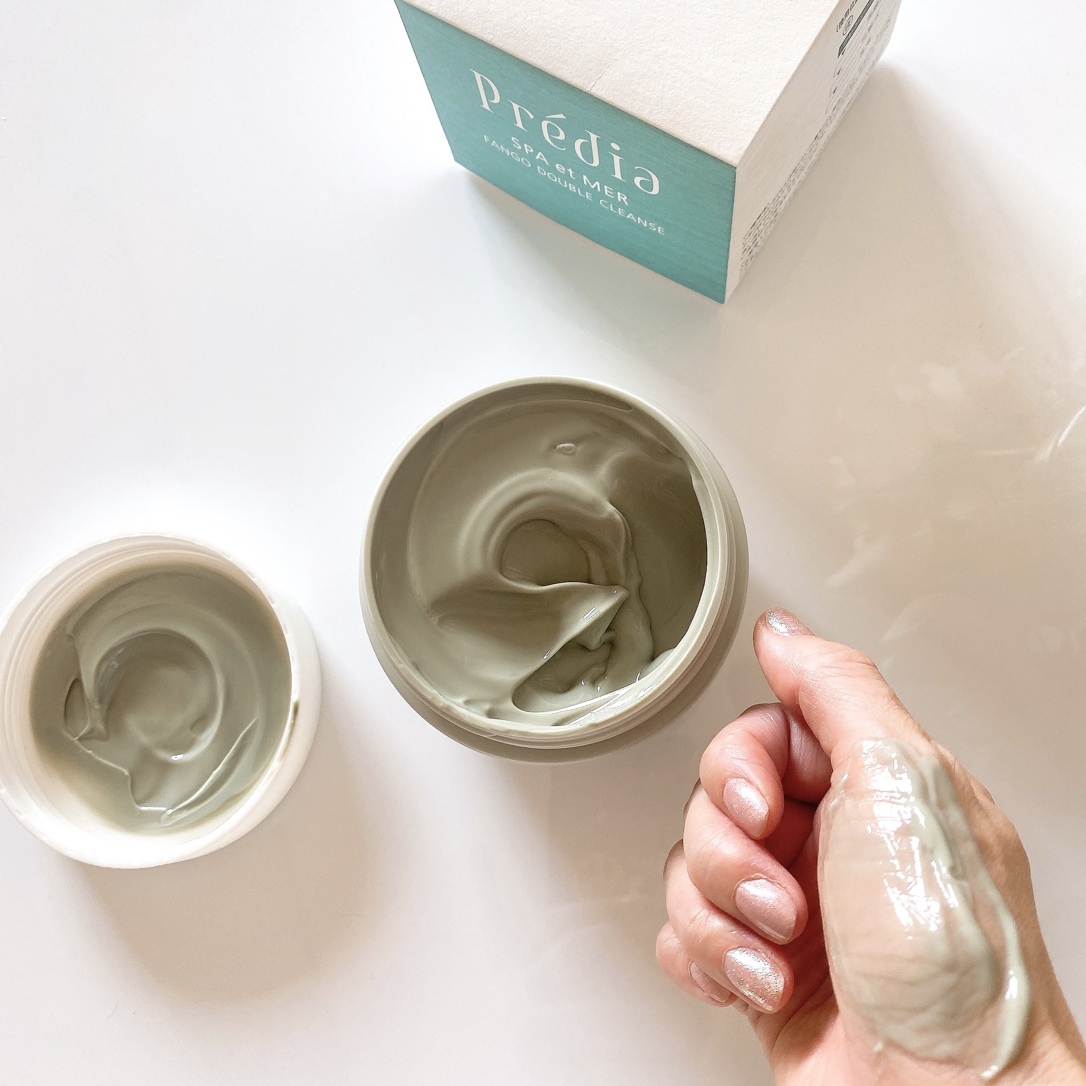 プレディア　スパ・エ・メール ファンゴ W クレンズ/Prédia/クレンジングクリームを使ったクチコミ（3枚目）