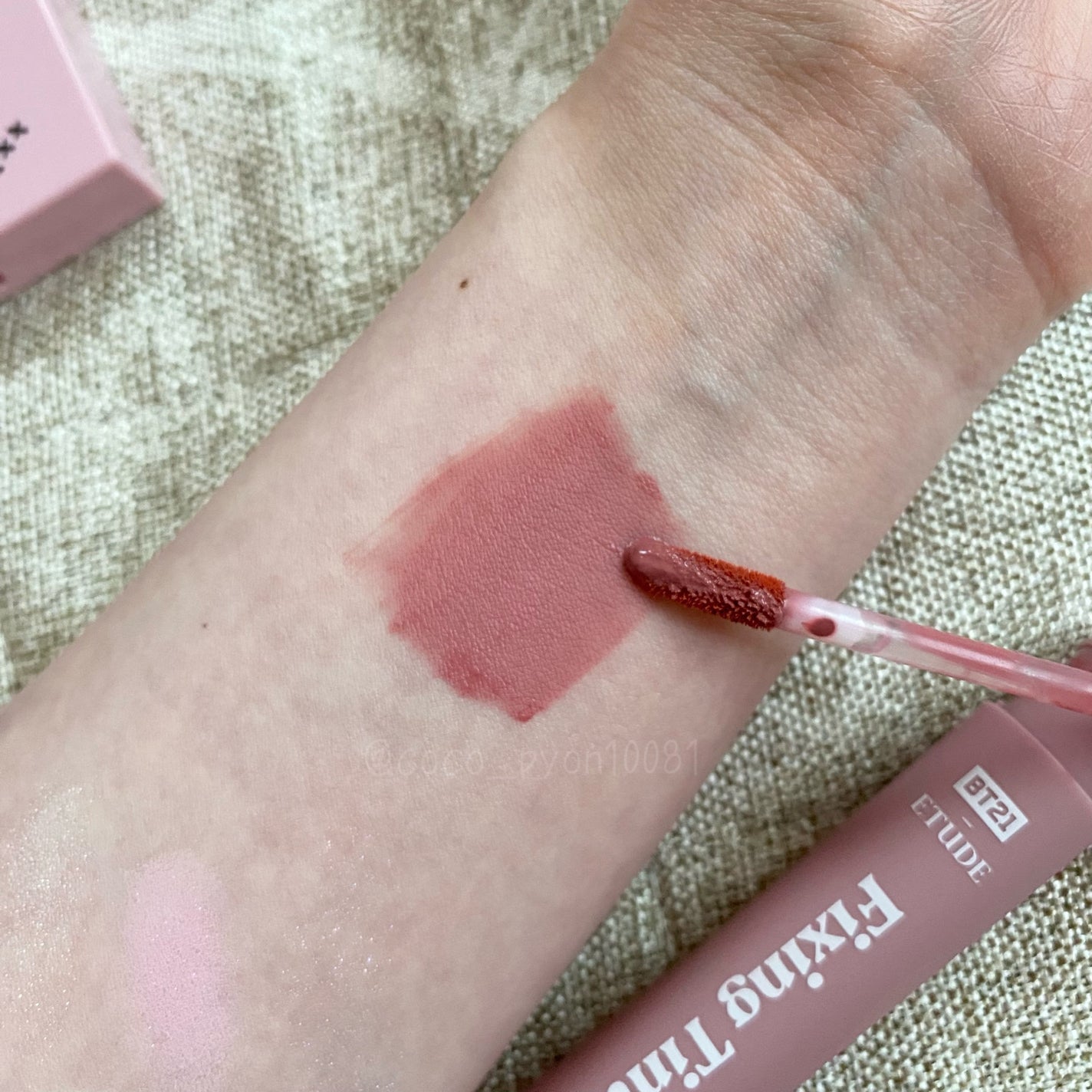 フィクシングティント/ETUDE/リップティントを使ったクチコミ(6枚目)