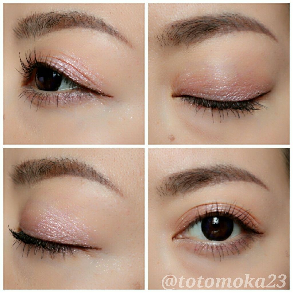 シャイニーシャドウ N/excel/単色アイシャドウを使ったクチコミ（1枚目）