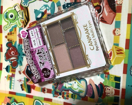 パーフェクトマルチアイズ/キャンメイク/アイシャドウパレットを使ったクチコミ(1枚目)