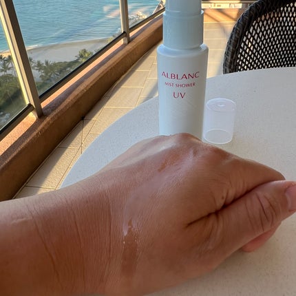 ミストシャワーUV/ALBLANC/日焼け止めミスト・スプレーを使ったクチコミ(4枚目)