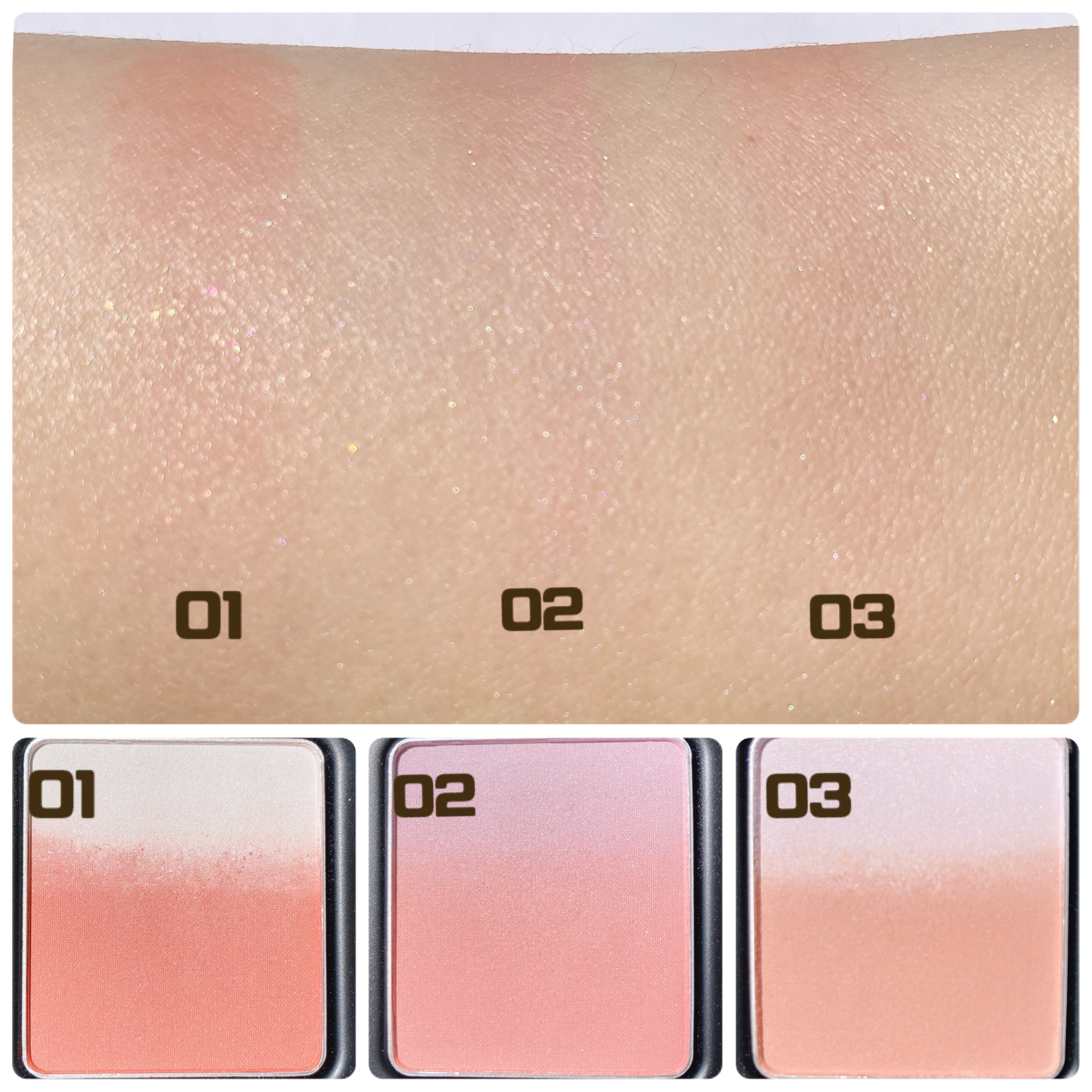 B.A 3Dオアシス ブラッシュ 03 ノーブルベージュ/B.A/パウダーチークを使ったクチコミ（3枚目）