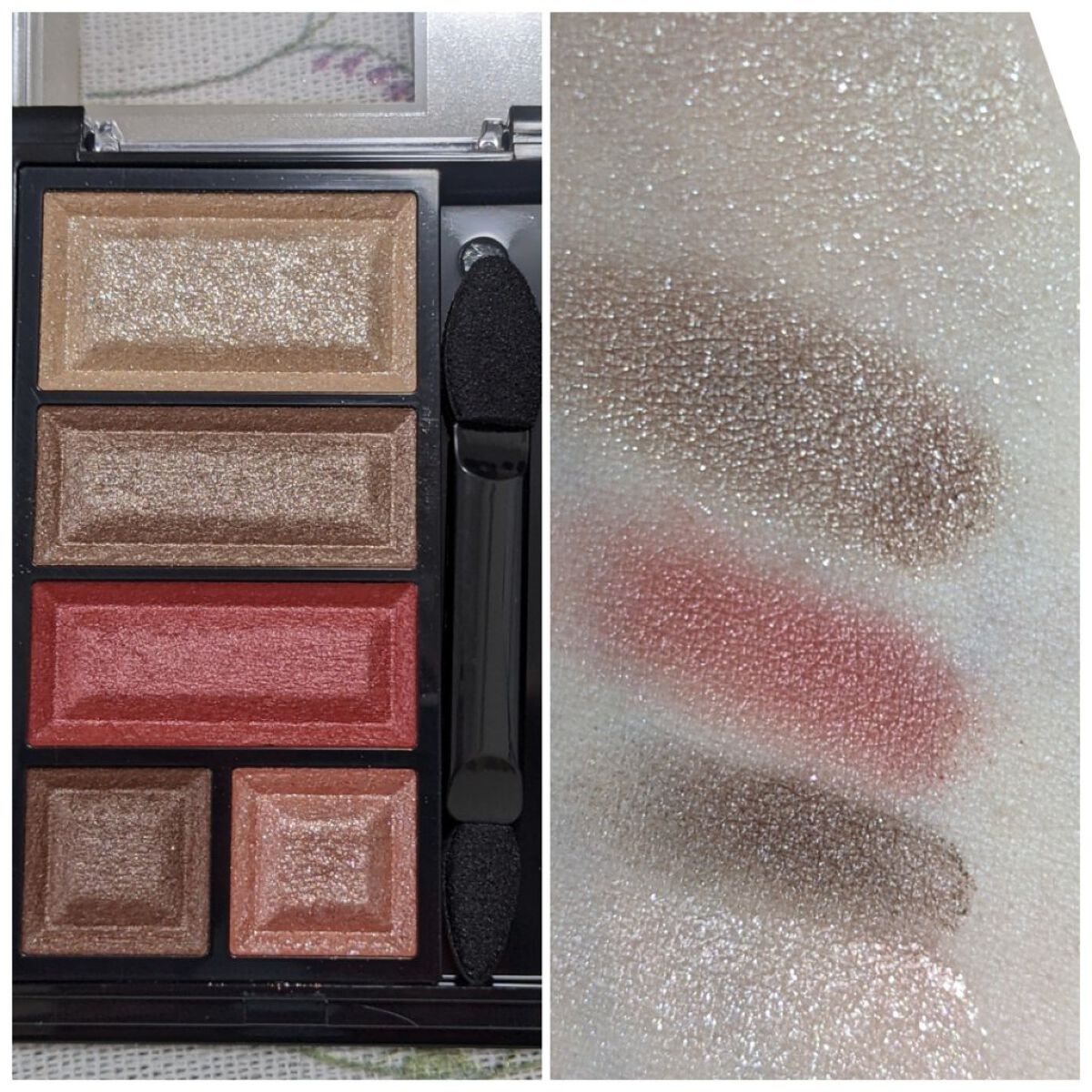 ショコラスウィート アイズ/リンメル ロンドン/アイシャドウパレットを使ったクチコミ（2枚目）