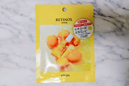 レチノールマスクパック/APLIN/シートマスク・パックを使ったクチコミ(1枚目)