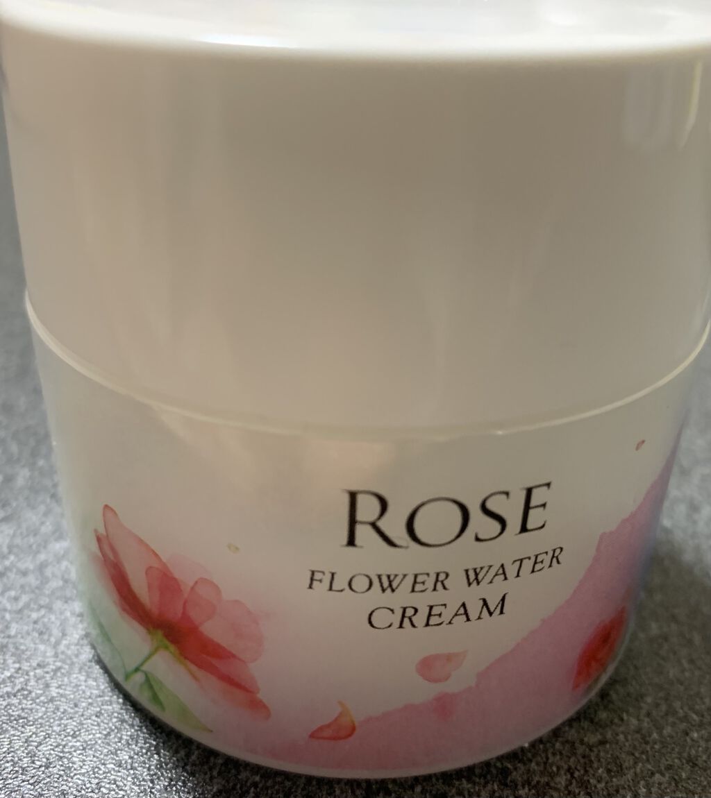 ローズフラワーウォータークリーム/生活の木/フェイスクリームを使ったクチコミ（1枚目）