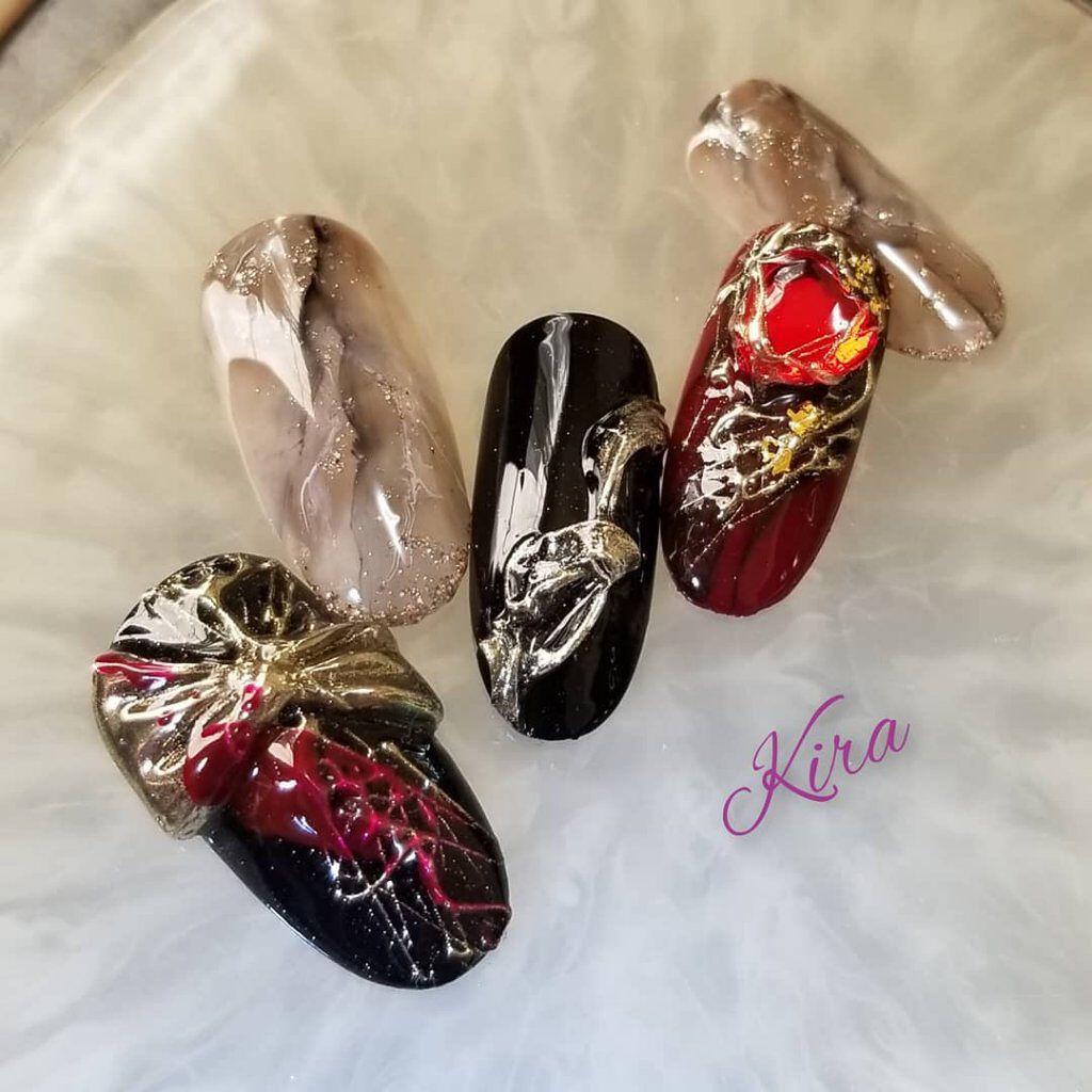 きまぐれキャット きまデコ/きまぐれキャット/ネイルチップ・パーツを使ったクチコミ（1枚目）