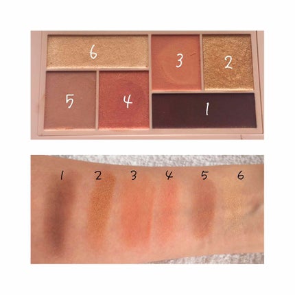 ジジ・ハディッド限定コレクション ミニ パレット/MAYBELLINE NEW YORK/アイシャドウパレットを使ったクチコミ(3枚目)