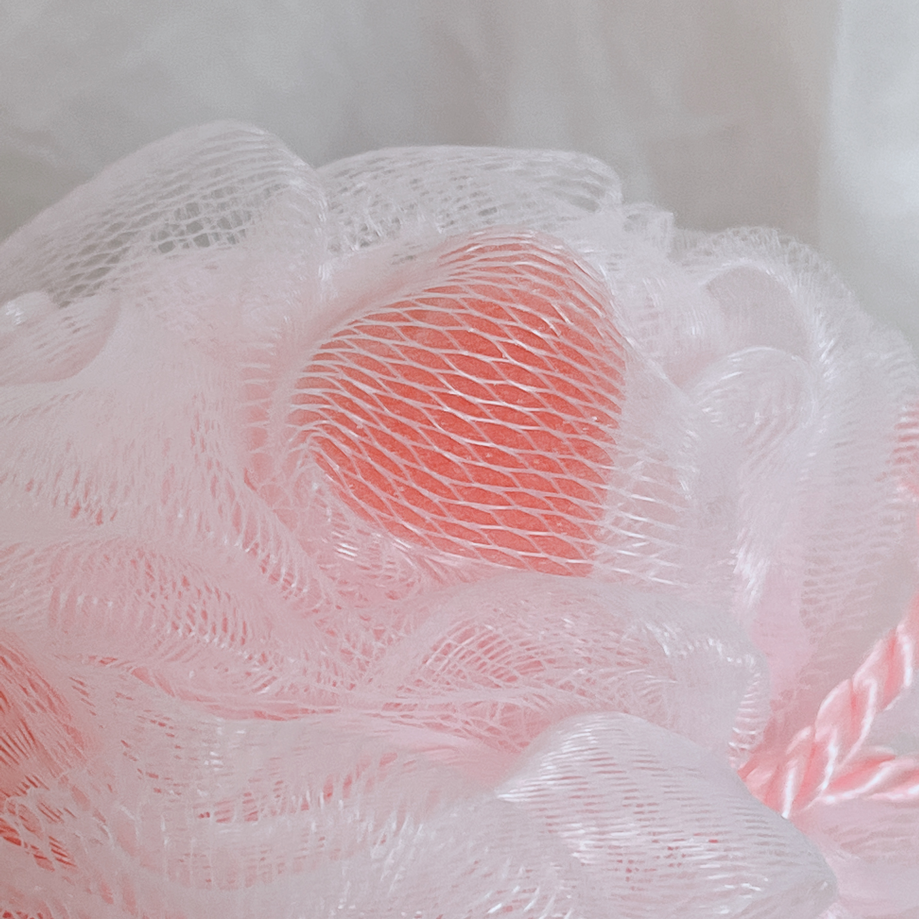 シャワーボール ハート入り/DAISO/バスグッズを使ったクチコミ（2枚目）