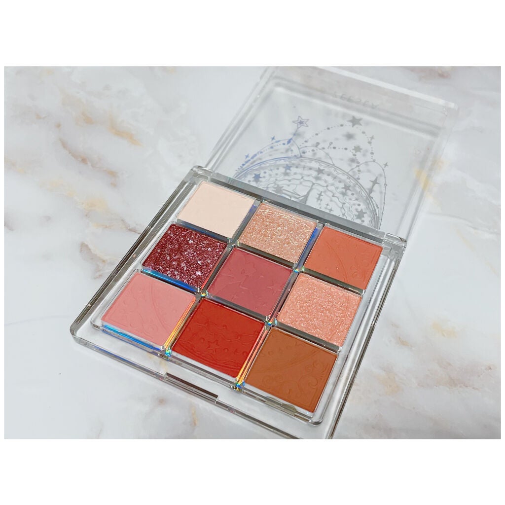 クォーツ 9色アイシャドウパレット(ドリームランドアイシャドウ)/ZEESEA/アイシャドウパレットを使ったクチコミ(2枚目)