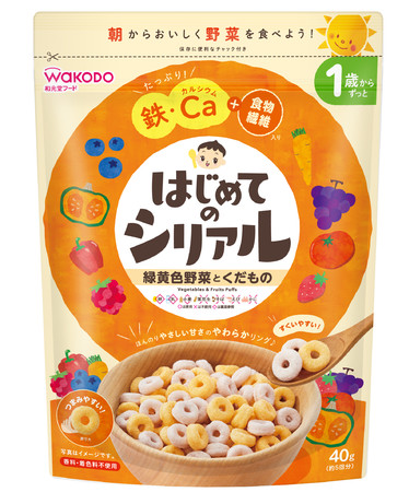 はじめてのシリアル 緑黄色野菜とくだもの 40g