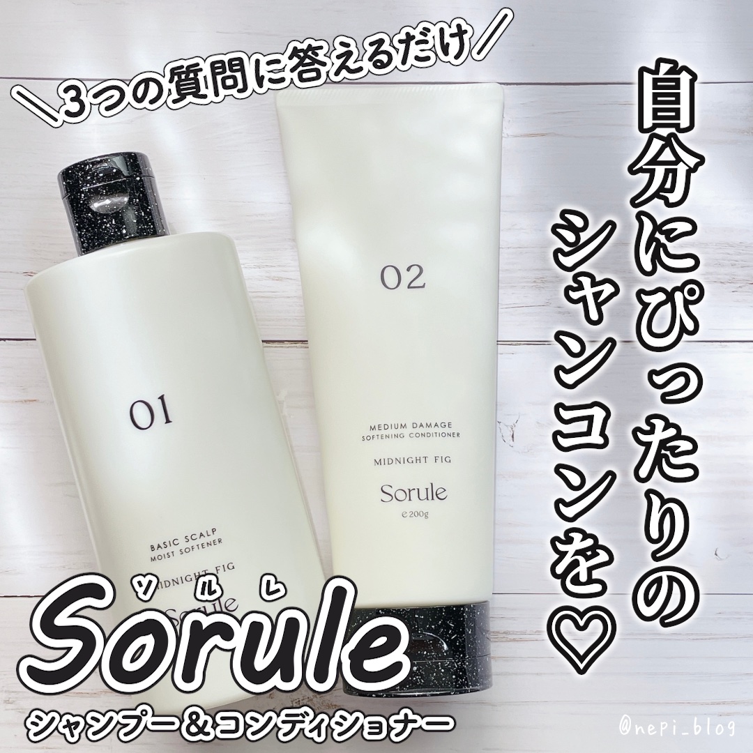 モイストソフナー 01ベーシックスカルプ/Sorule/市販シャンプーを使ったクチコミ（1枚目）