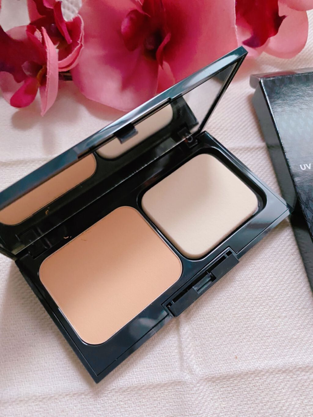 カラーステイ ロングウェア UV パウダー ファンデーション/REVLON/パウダーファンデーションを使ったクチコミ(3枚目)