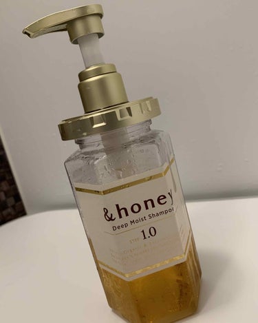 ディープモイスト シャンプー1.0／ヘアトリートメント2.0/&honey/シャンプー・コンディショナーを使ったクチコミ（1枚目）