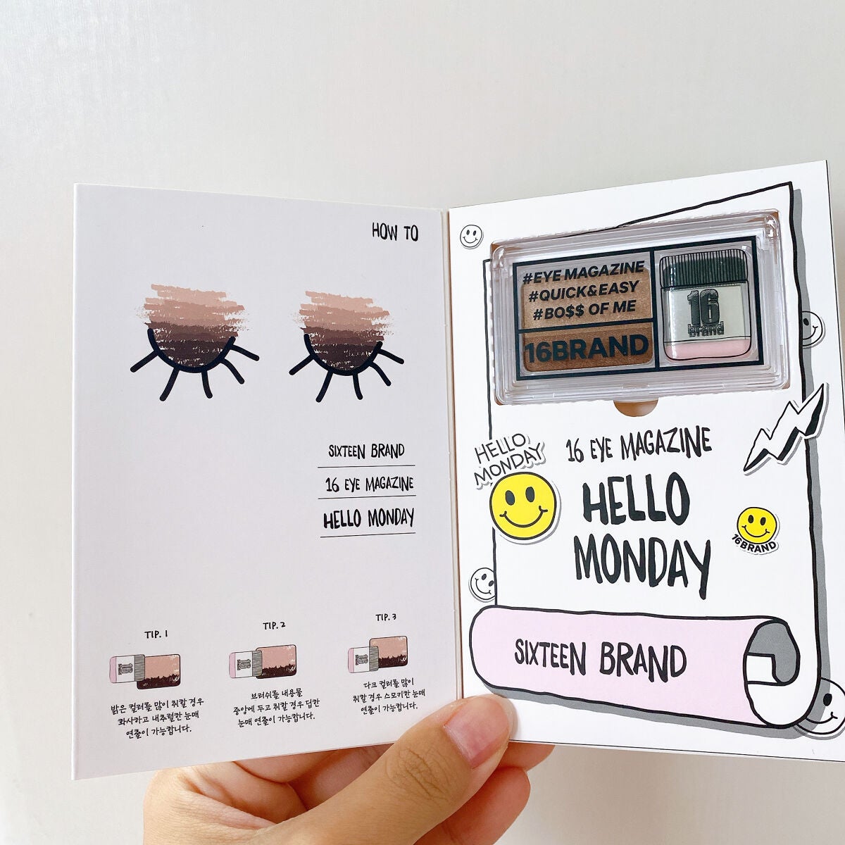 16 EYE MAGAZINE/16BRAND/アイシャドウパレットを使ったクチコミ(4枚目)