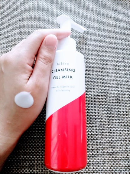 クレンジングジェルミルク/BiBika/ミルククレンジングを使ったクチコミ(1枚目)