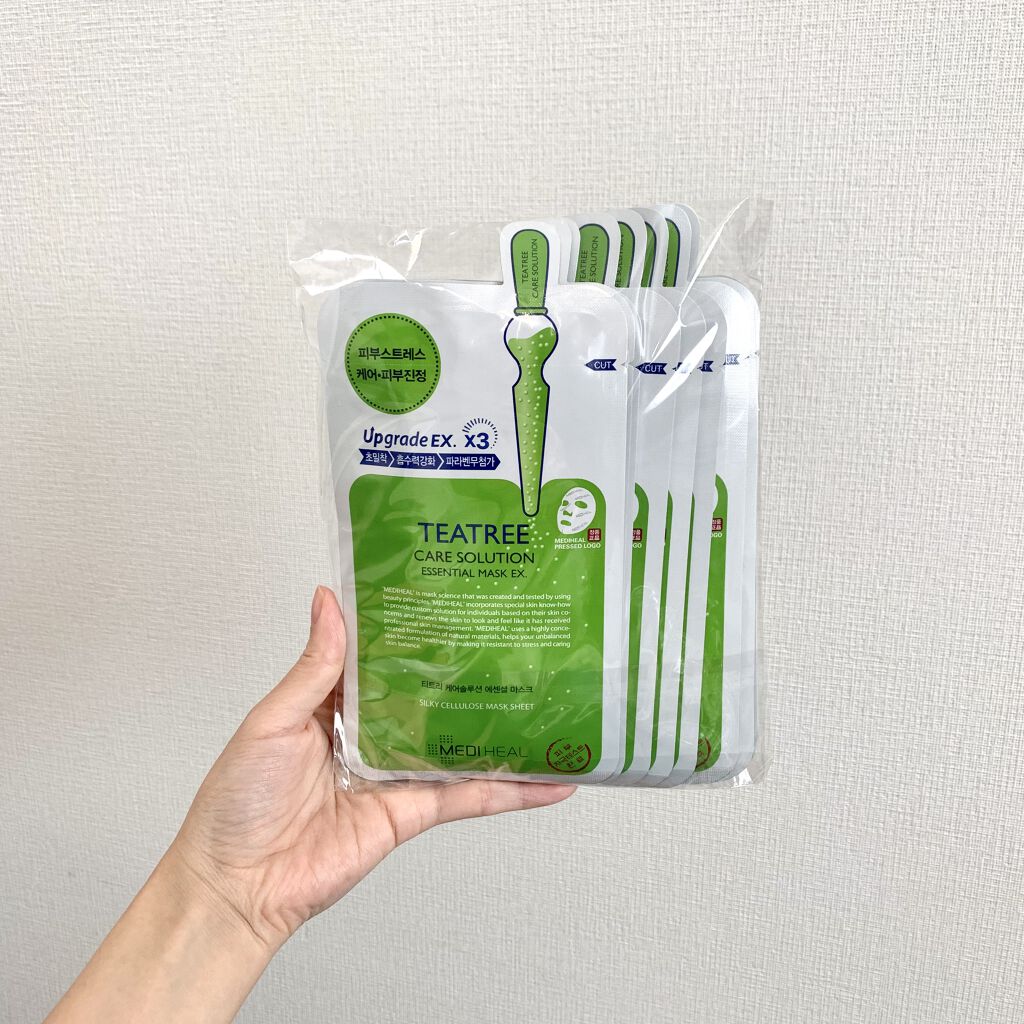 ティーツリーケア ソリューション エッセンシャルマスクEX/MEDIHEAL/シートマスク・パックを使ったクチコミ（2枚目）