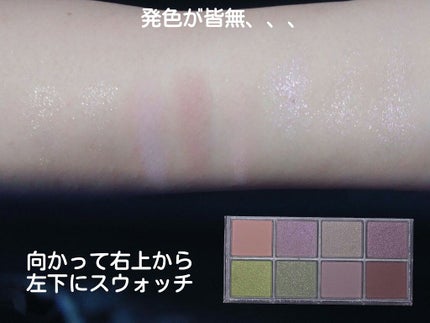 AC 8カラーアイパレット/AC MAKEUP/アイシャドウパレットを使ったクチコミ(4枚目)