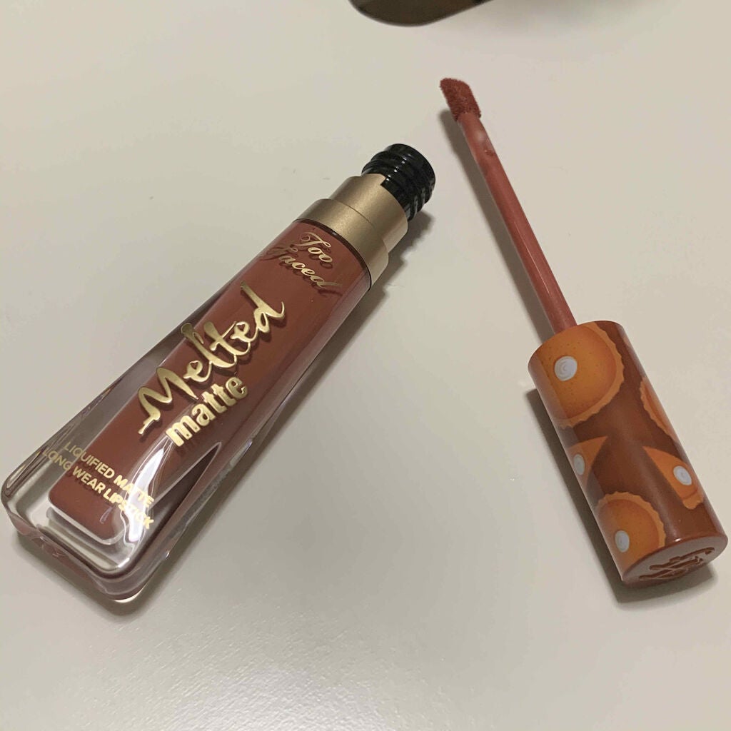 メルテッド リキッド マット ロングウェア リップスティック/Too Faced/口紅を使ったクチコミ(2枚目)