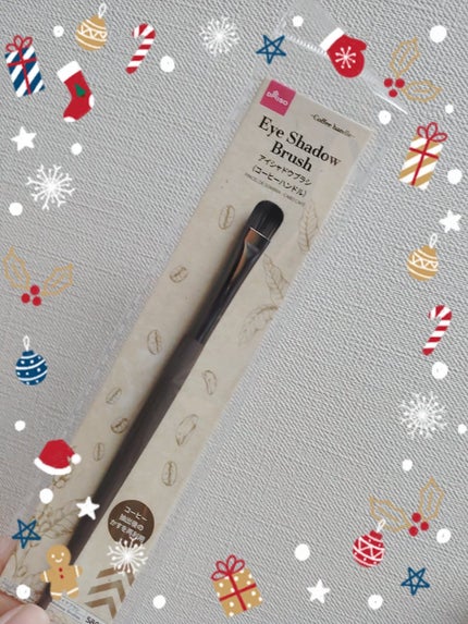 ポイントブラシ(コーヒーハンドル)/DAISO/メイクブラシを使ったクチコミ(1枚目)