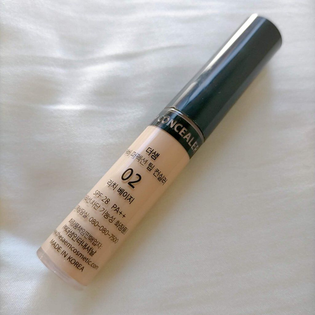 カバーパーフェクション チップコンシーラー/the SAEM/リキッドコンシーラーを使ったクチコミ（2枚目）