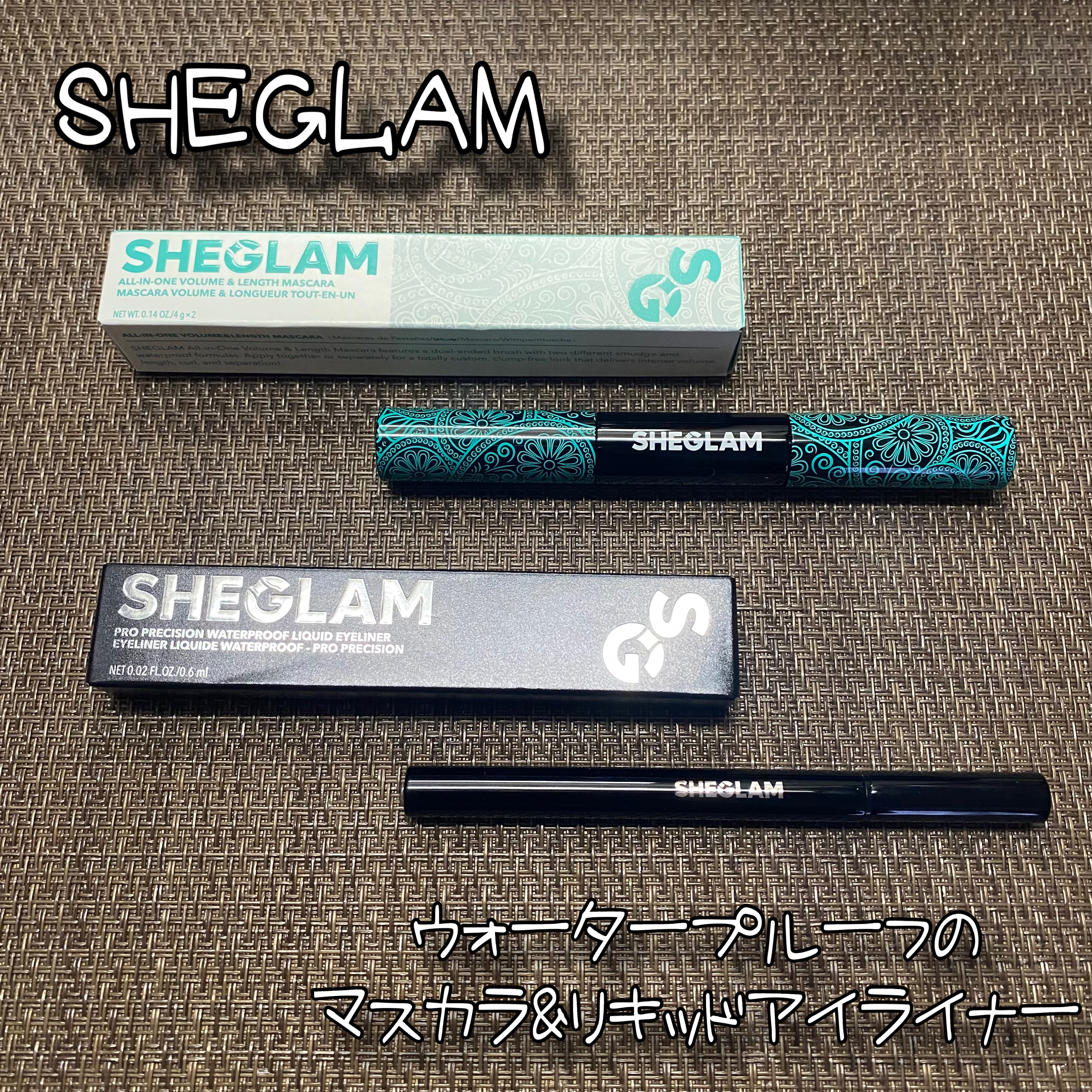 オールインワンボリューム＆レングスマスカラ/SHEGLAM/マスカラを使ったクチコミ（1枚目）