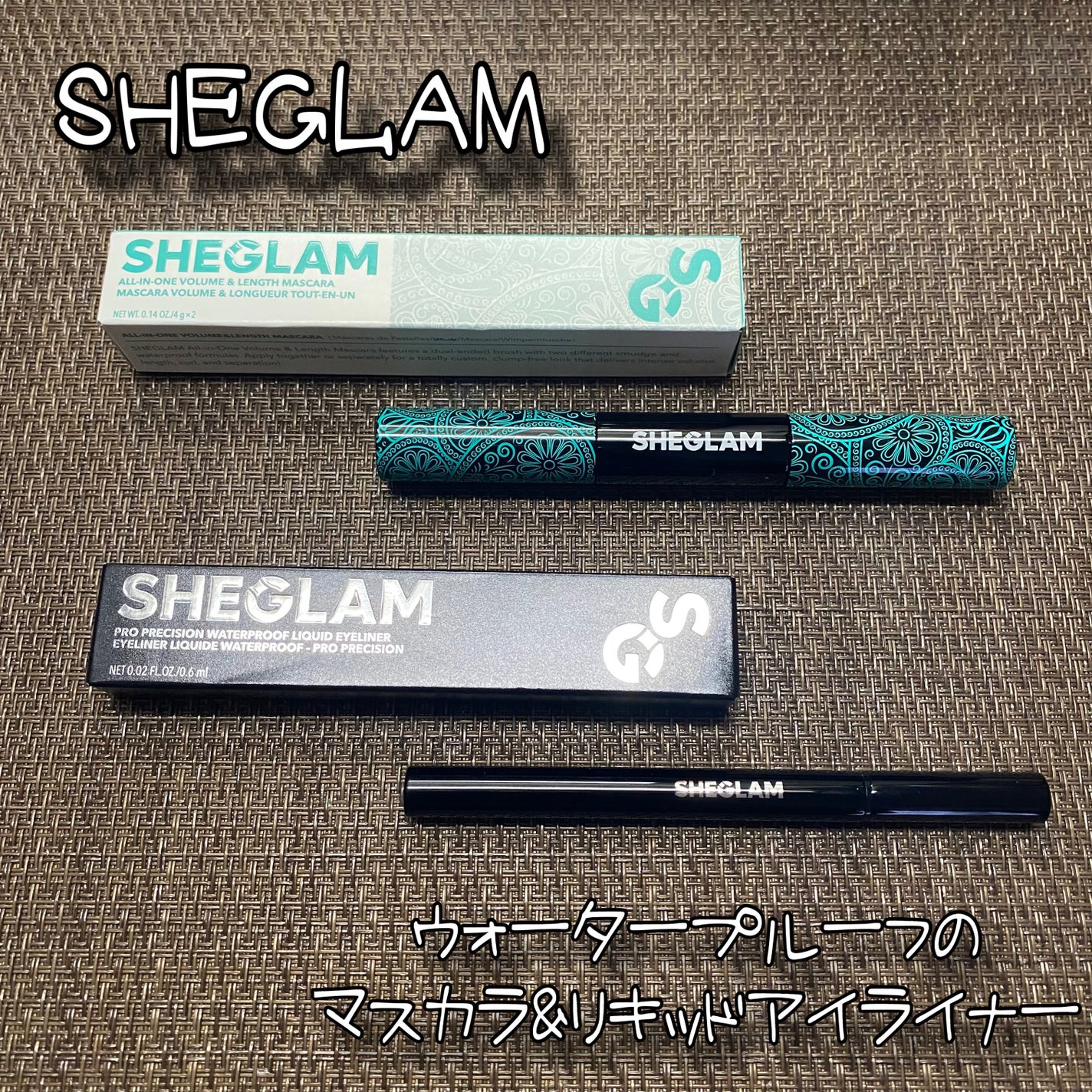 オールインワンボリューム&レングスマスカラ/SHEGLAM/マスカラを使ったクチコミ(1枚目)