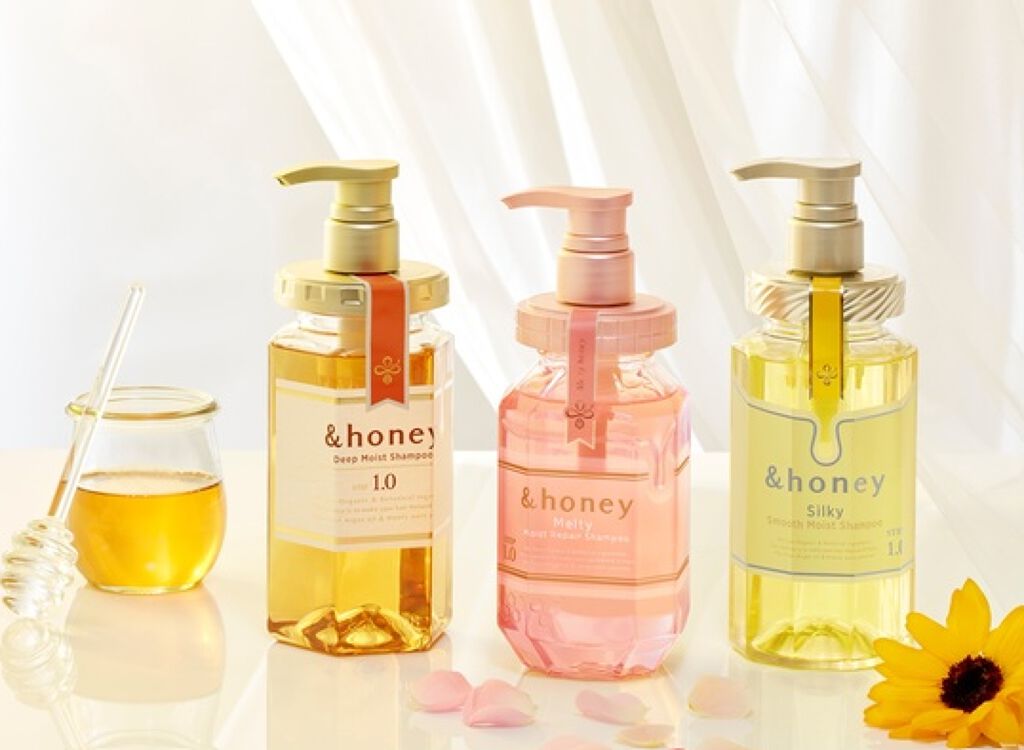 ディープモイスト シャンプー1.0／ヘアトリートメント2.0/&honey/市販シャンプーを使ったクチコミ（1枚目）
