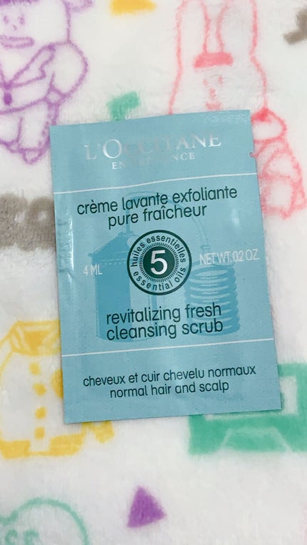 ファイブハーブス ピュアフレッシュネス ディープクレンジングケア/L'OCCITANE/頭皮ケアを使ったクチコミ(1枚目)