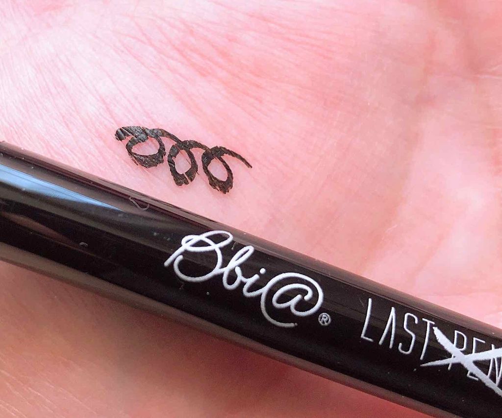 ラストペンアイライナー #01シャプンブラック/BBIA/リキッドアイライナーを使ったクチコミ（3枚目）