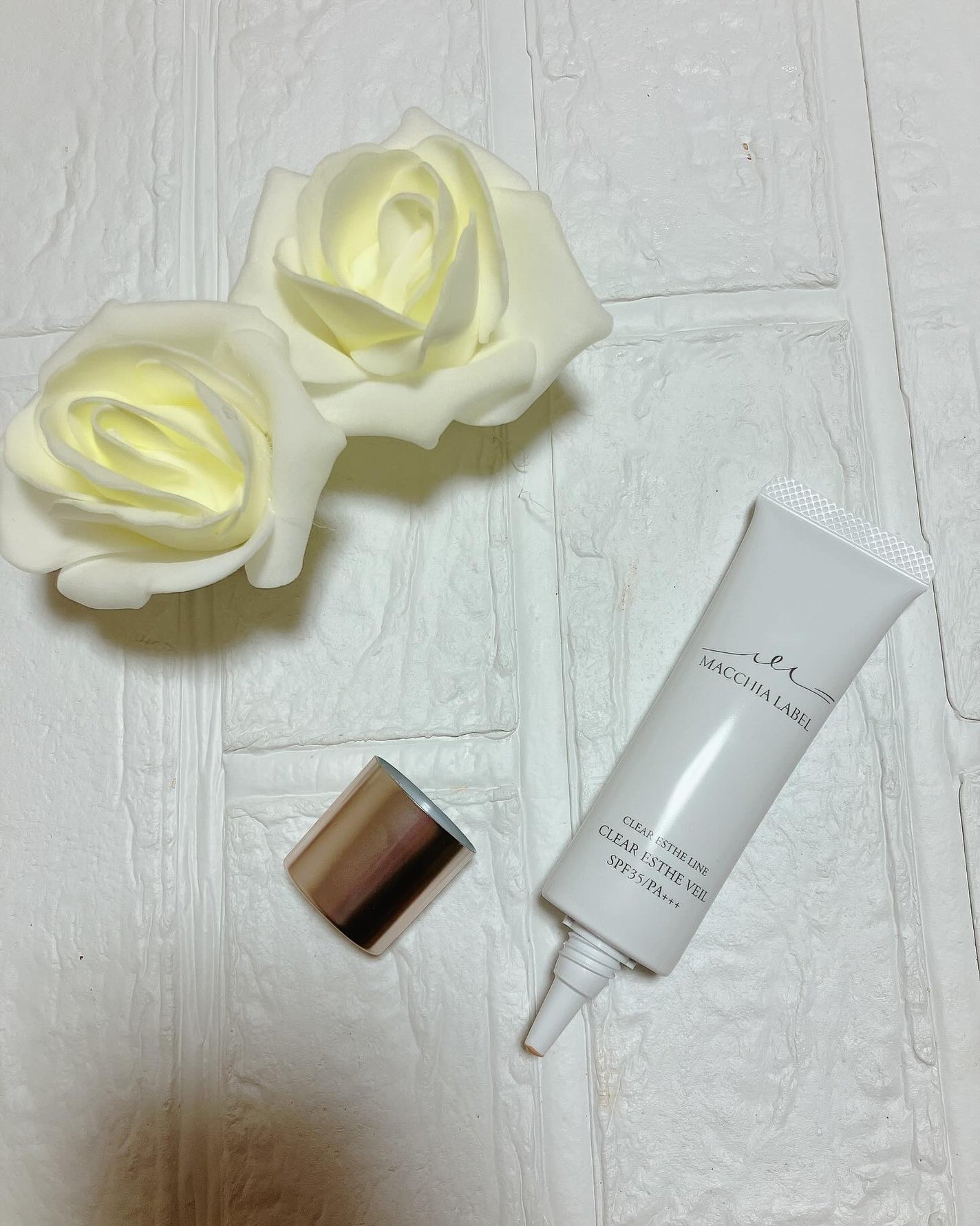 薬用クリアエステヴェール/Macchia Label/リキッドファンデーションを使ったクチコミ(1枚目)