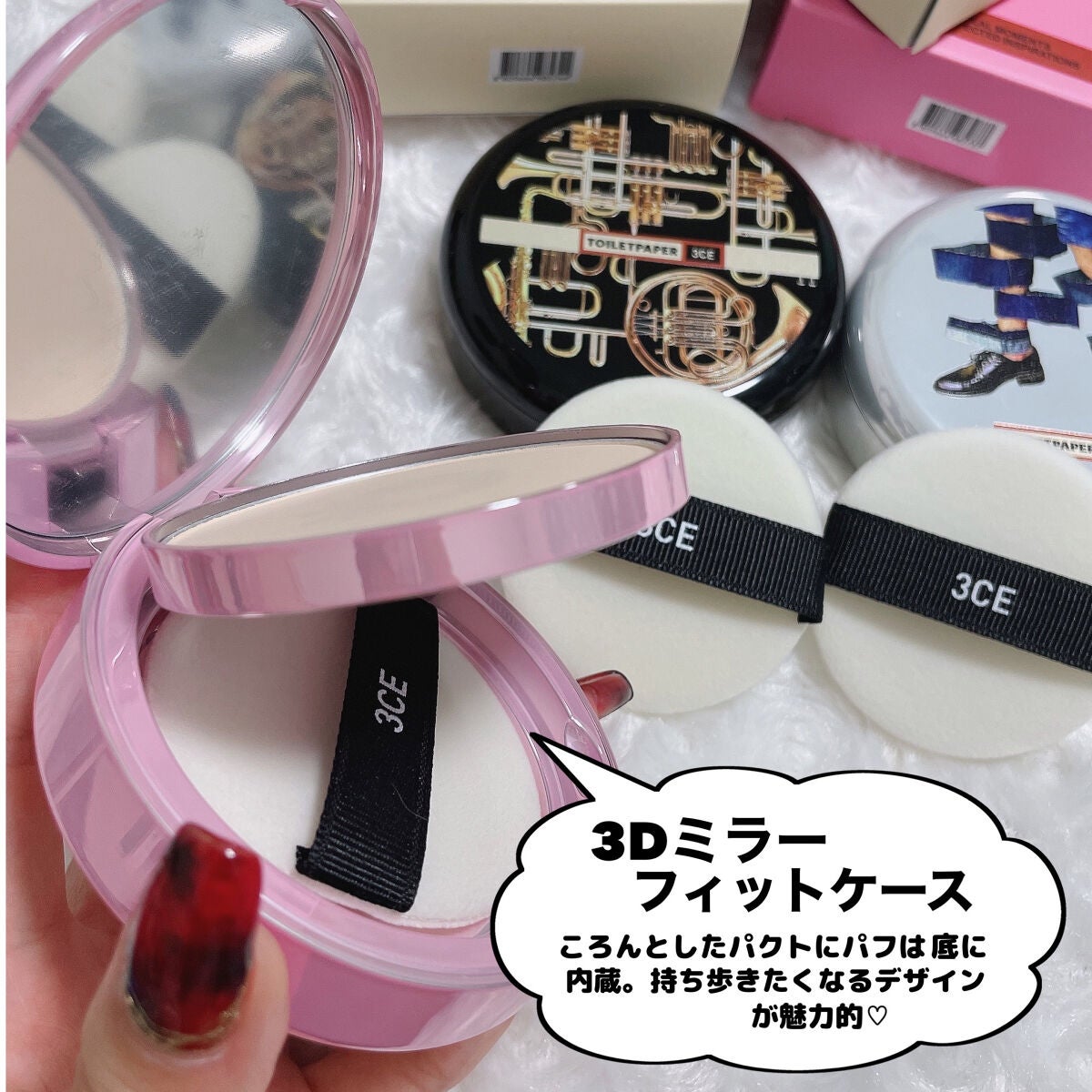 3CE フェイスブラッシュ/3CE/パウダーチークを使ったクチコミ(5枚目)