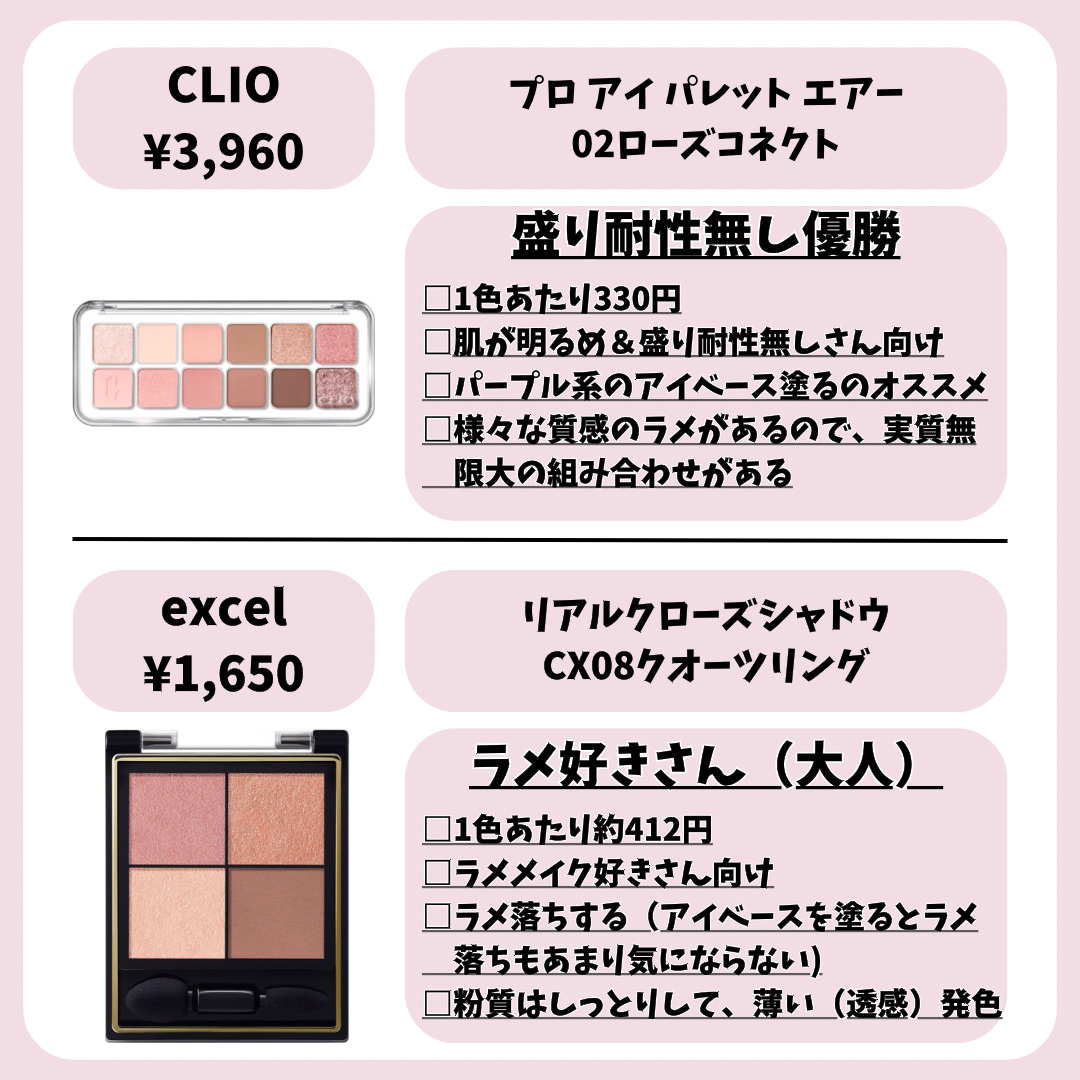 キラー アイ トリオ/Visée/アイシャドウパレットを使ったクチコミ（3枚目）