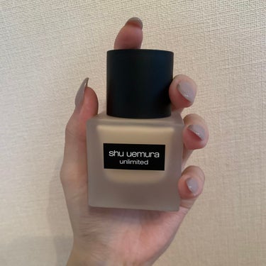 アンリミテッド ラスティング フルイド/shu uemura/リキッドファンデーションを使ったクチコミ（1枚目）