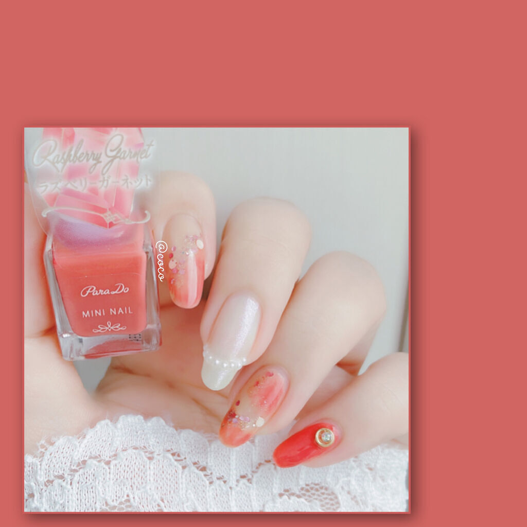 ミニネイル/パラドゥ/マニキュアを使ったクチコミ（2枚目）