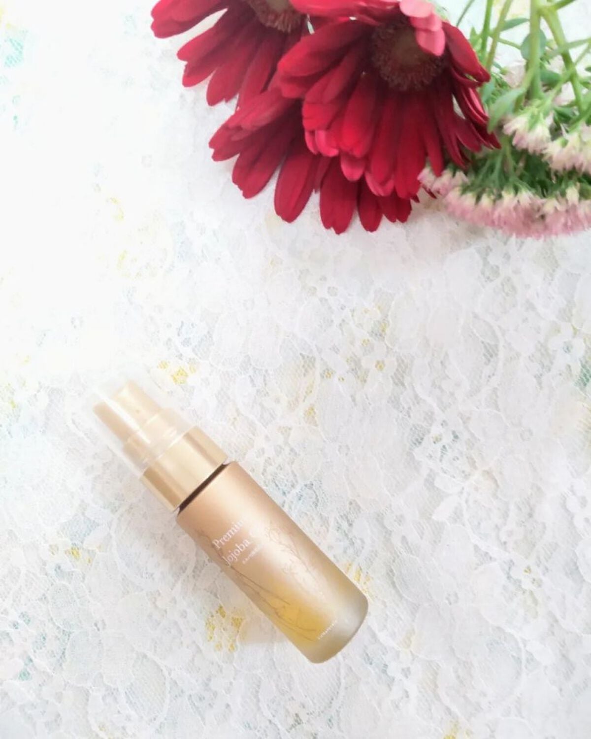 プレミアムピュアジェイオイル(100%ホホバオイル)/サンナチュラルズ/フェイスオイルを使ったクチコミ(2枚目)