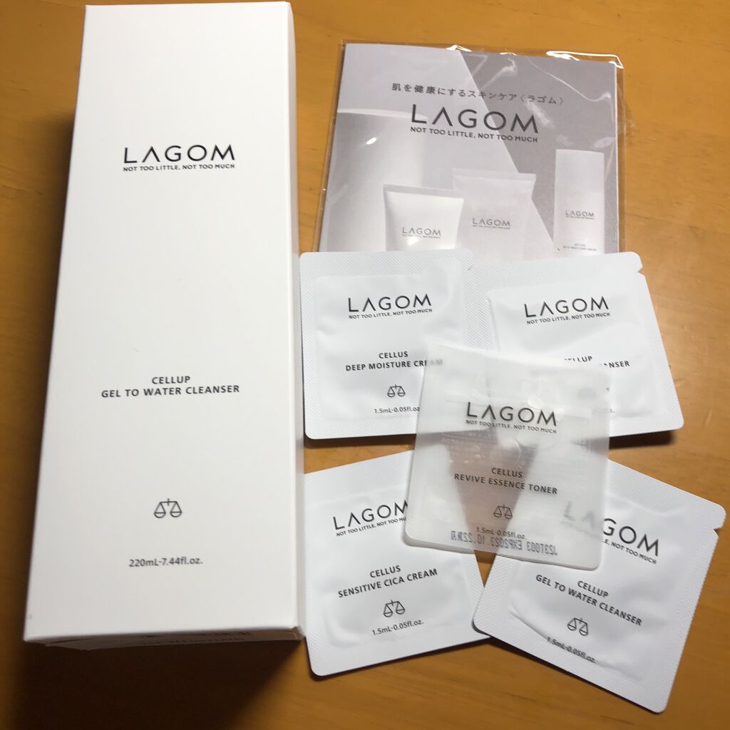 ラゴム ジェルトゥウォーター クレンザー(朝用洗顔)/LAGOM /その他洗顔料を使ったクチコミ（1枚目）