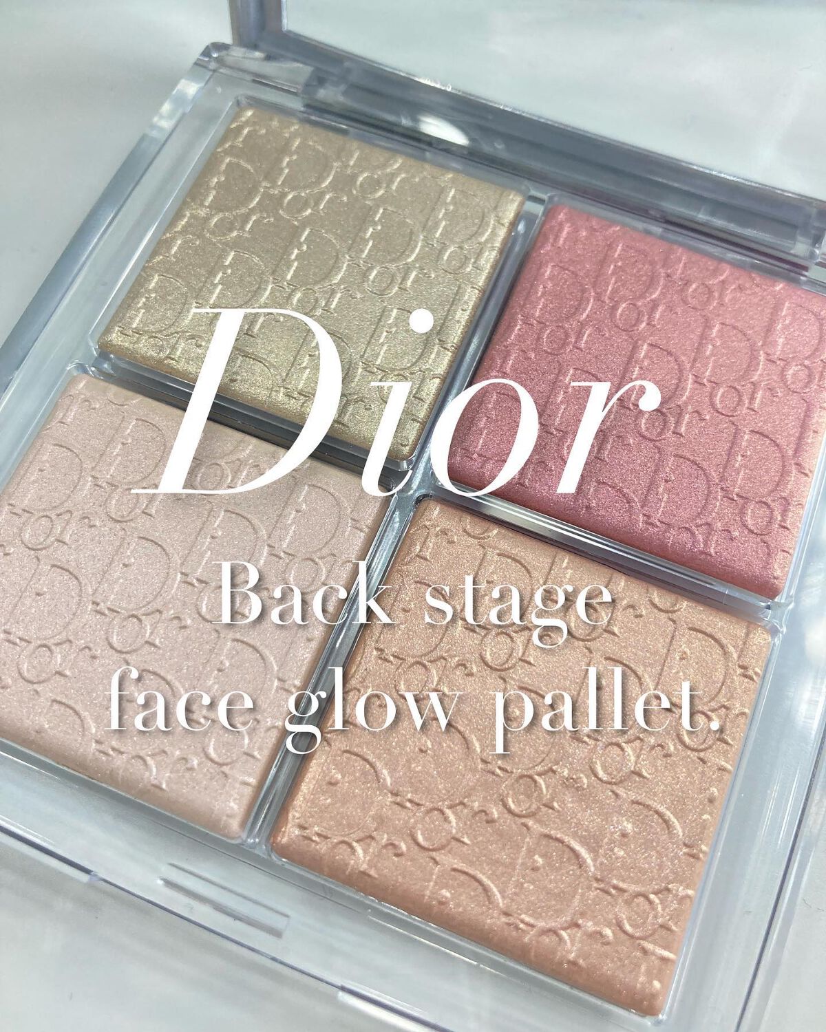 ディオール バックステージ フェイス グロウ パレット/Dior/ハイライトを使ったクチコミ(1枚目)