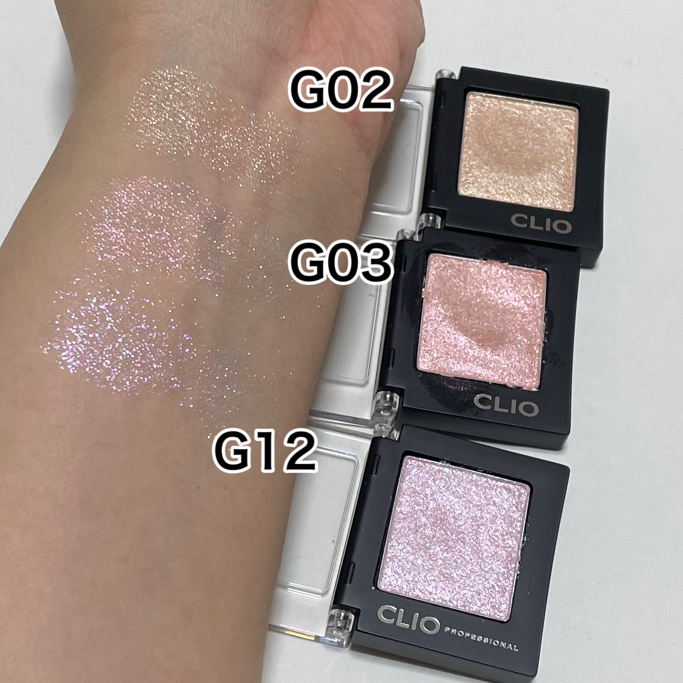 プロ シングル シャドウ/CLIO/単色アイシャドウを使ったクチコミ（3枚目）