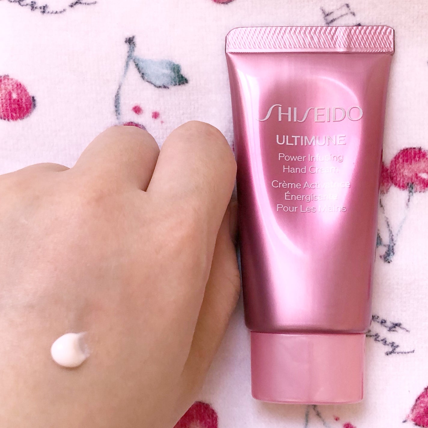 アルティミューン パワライジング ハンドクリーム/SHISEIDO/ハンドクリームを使ったクチコミ(2枚目)