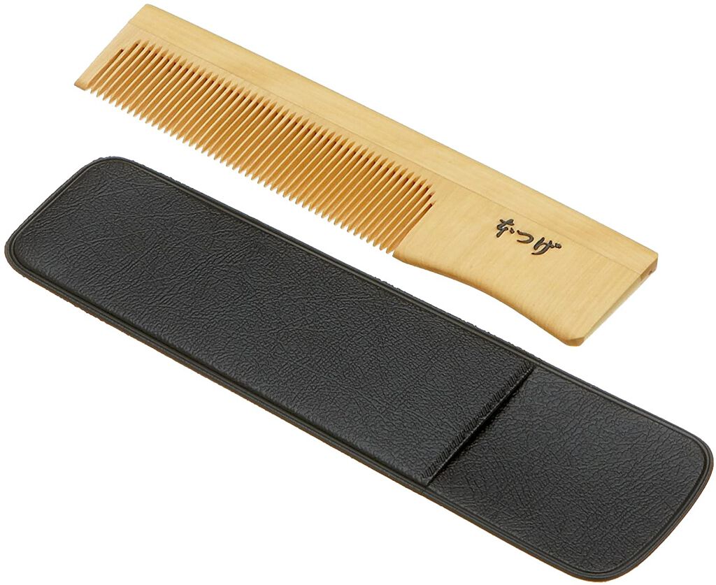 ポケットつげ櫛(ケース付) マペペ