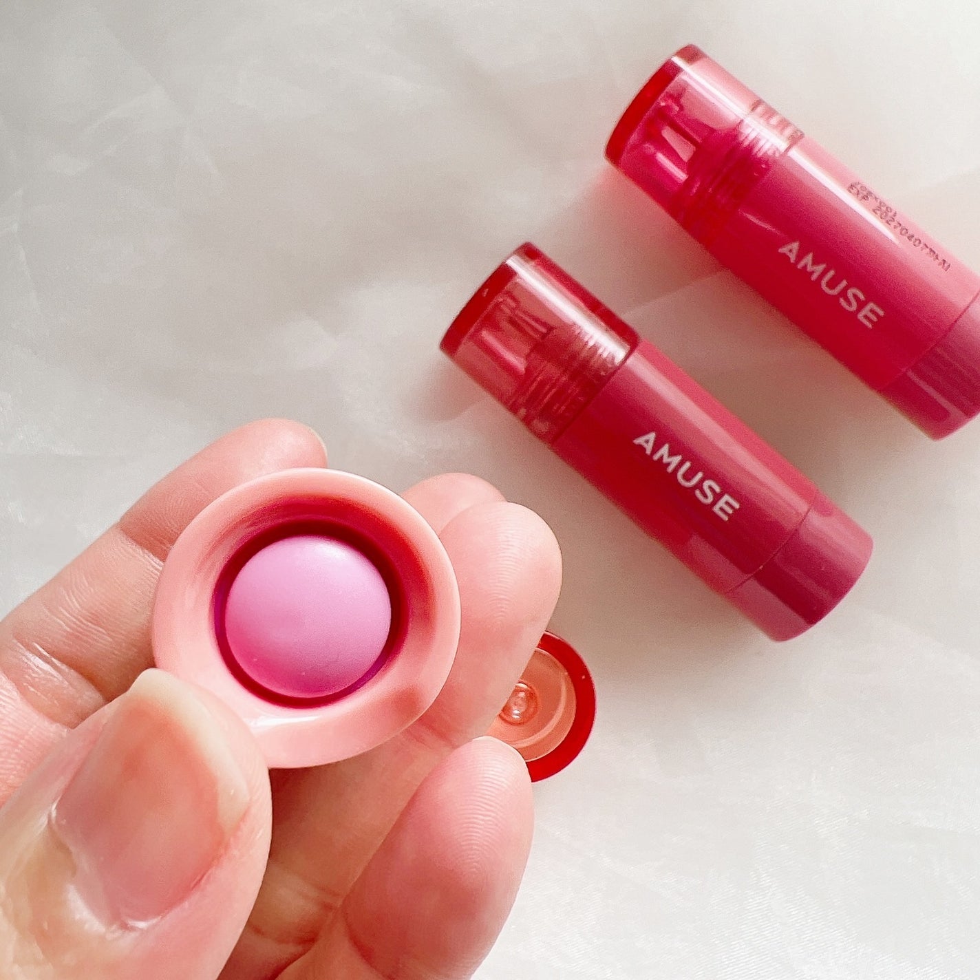 チークトクトク/AMUSE/リキッドチークを使ったクチコミ(6枚目)