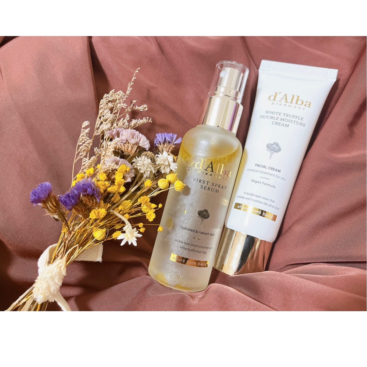 ダルバ ホワイトトリュフファーストスプレーセラム/ダルバ/ミスト状化粧水を使ったクチコミ（1枚目）