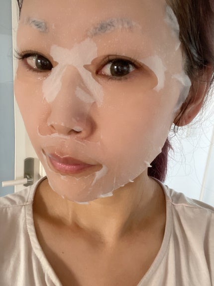 クリアターン ごめんね素肌 おめざめスイッチマスク/クリアターン/シートマスク・パックを使ったクチコミ(7枚目)