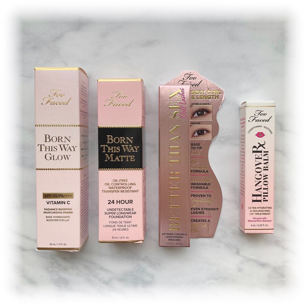 ～トゥー フェイスド ハングオーバー～ ピロー バーム リップ トリートメント/Too Faced/リップ美容液を使ったクチコミ（3枚目）