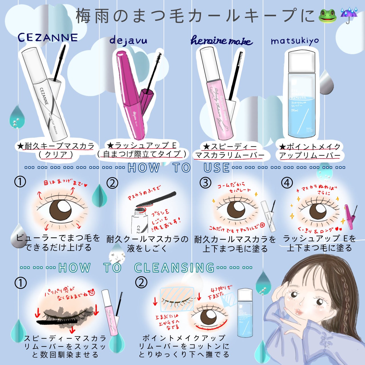 ヒロインメイクSP スピーディーマスカラリムーバー/ヒロインメイク/ポイントメイクリムーバーを使ったクチコミ(1枚目)